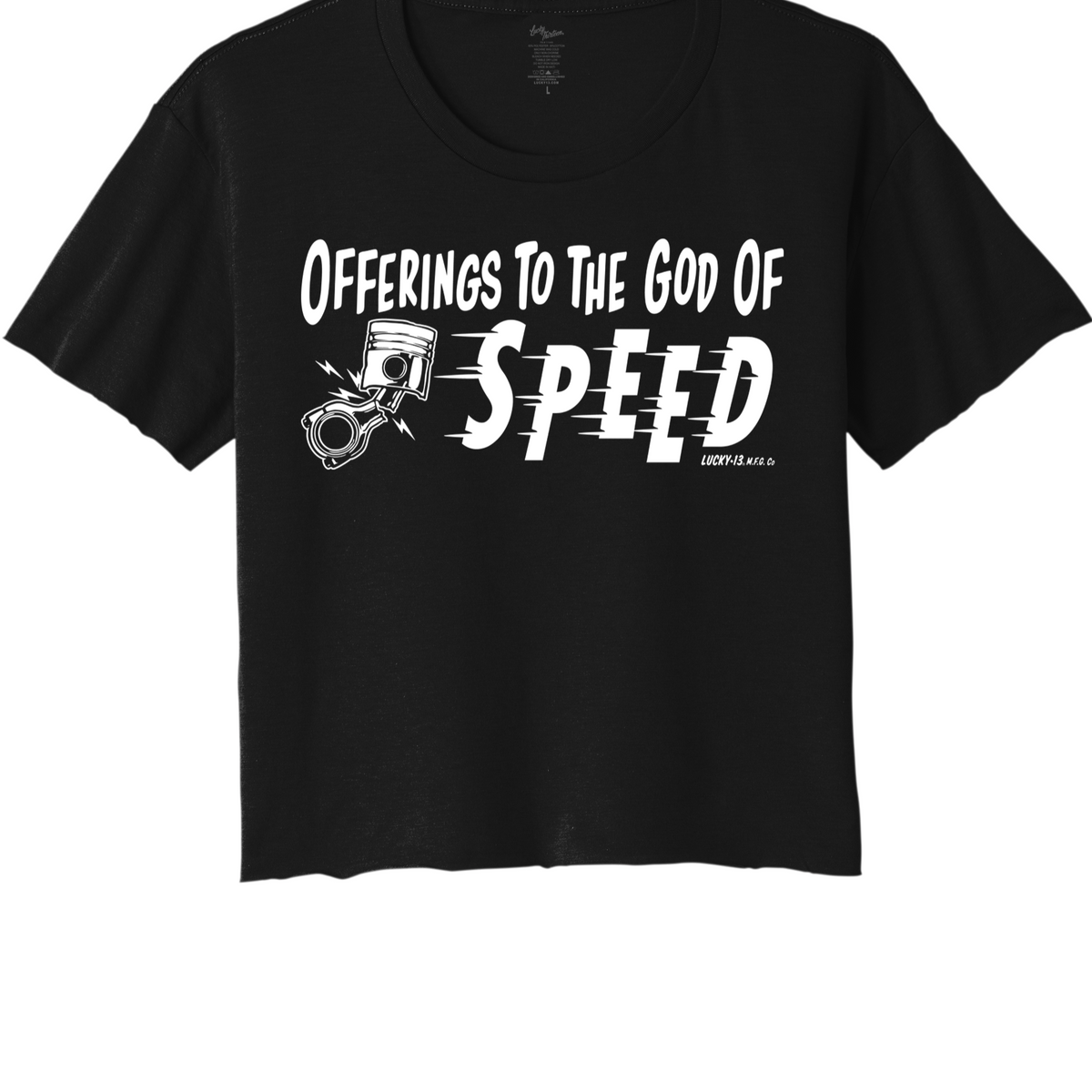トップス Praying God's Favorite Crop Black God's Favorite Crop Top - Litlookz Studio