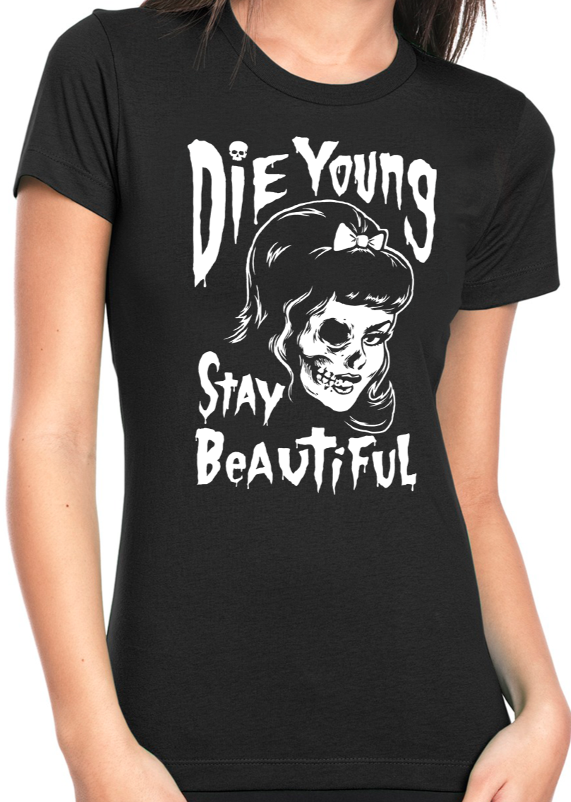 STAY BEAUTIFUL Women's Crew Neck Tee