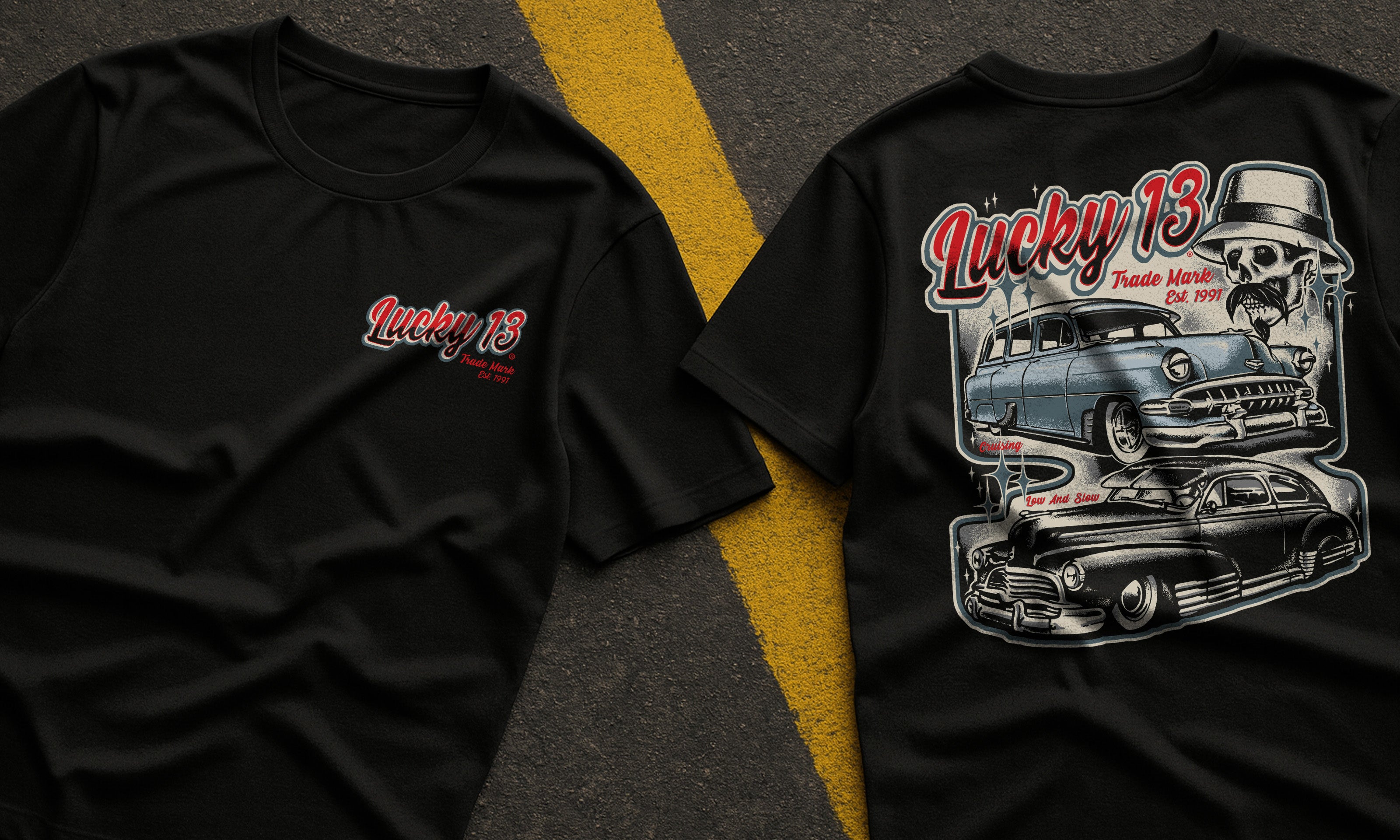 LUCKY13 ロカシャツ、ワークシャツ、ロカビリー、ホットロッド 楽天市場】LUCKY13ラッキー13◇L13 ワークシャツ◇◇BACK IN