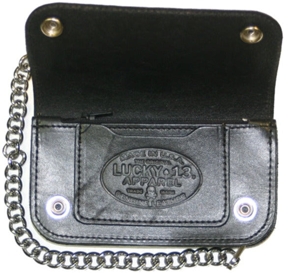 The LADY LUCK Embossed Wallet - BLACK **NEW**