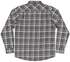 The COUPE Flannel Shirt - GREY/BLACK/RUST