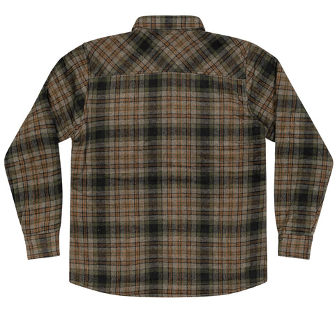 The McQUEEN Sherpa Lined Heavy Flannel Shirt-Jacket