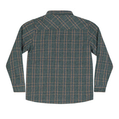 The BRANDO Lined Shirt-Jacket - Grey/Green/Orange/Navy - LAST ONE!