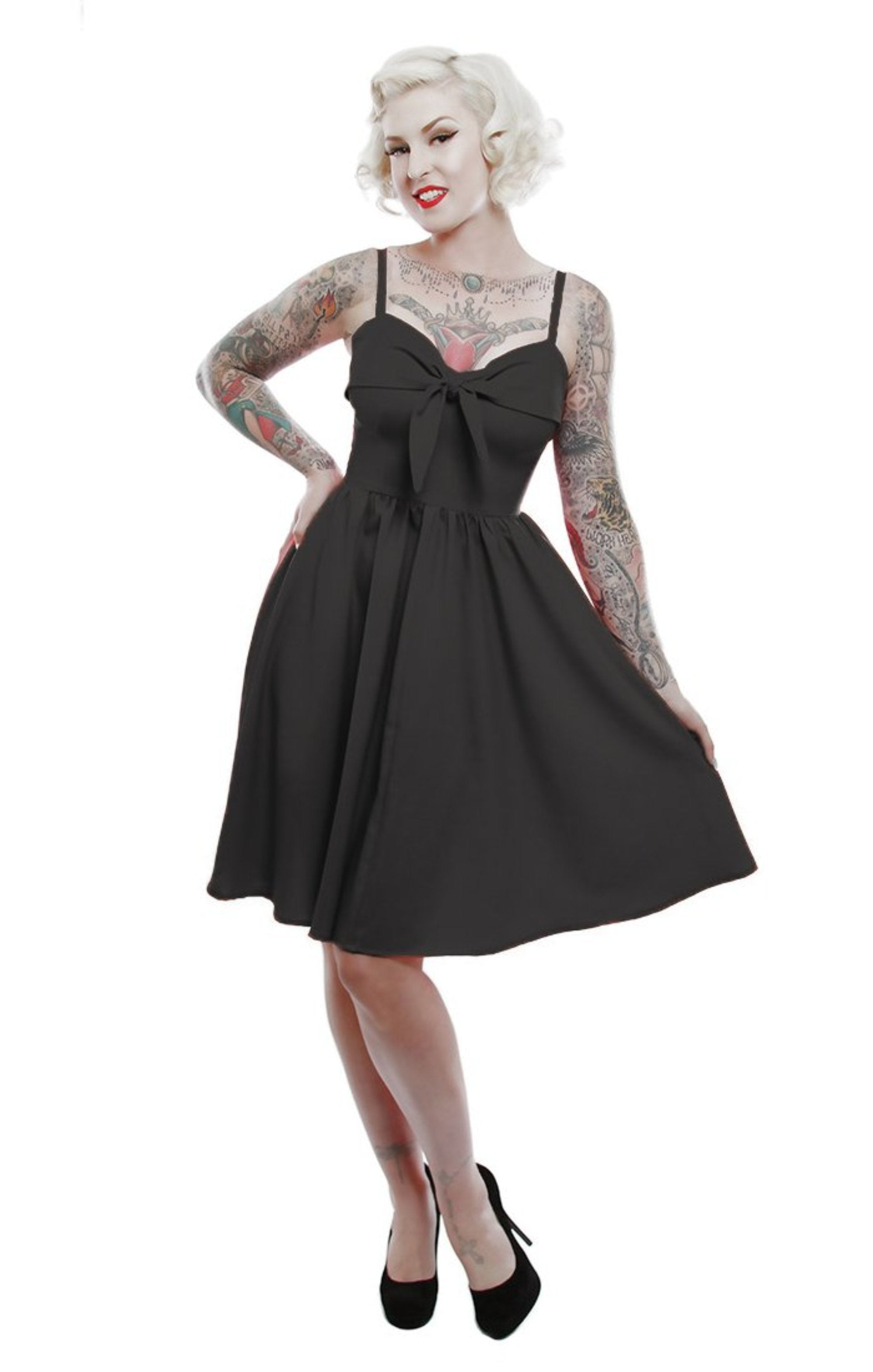 The LUCILLE DRESS - BLACK