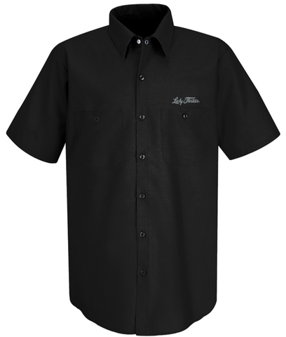 The BLACK CAT SPEED SHOP Work shirt **NEW**